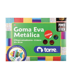 Carpeta de goma eva metáica torre