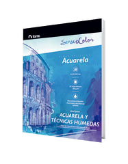 Block artistico acuarela A4 Sense of Color