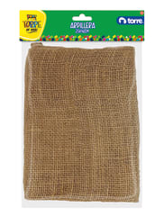 Arpillera natural 25x40 cm Torre