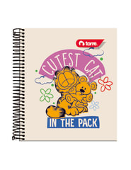 Cuaderno pocket Garfield 5mm 90 hjs Torre