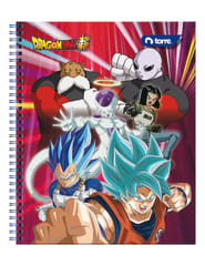Cuaderno universitario Dragon Ball 7mm 100 hjs Torre