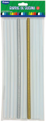 Silicona en barra 11 mm 10 un + 2 glitter Torre