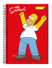 Cuaderno top Simpsons 7mm 150 hjs Torre 0