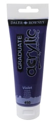 Tubo acrílico graduate 120ml violet