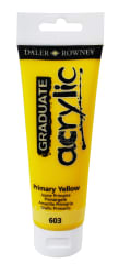 Tubo acrílico graduate 120ml primary yellow