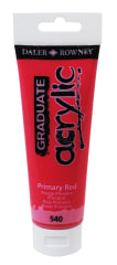 Tubo acrílico graduate 120ml primary red