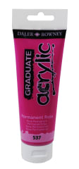 Tubo acrílico graduate 120ml perm rose