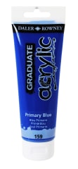 Tubo acrílico graduate 120ml primary blue