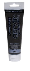 Tubo acrílico graduate 120ml raw umber