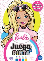 Libro para colorear barbie + stickers