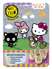 Sellos arte hello kitty