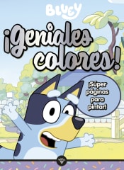 Libro para colorear bluey