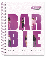 Cuaderno top Barbie 7mm 120 hjs Torre