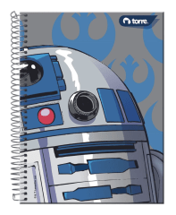 Cuaderno top Star Wars 7mm 150 hjs Torre 3