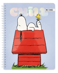 Cuad univ Snoopy 7mm 100 hjs mooving