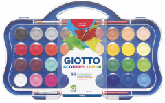 Acuarela mini 36 colores giotto