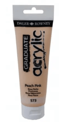 Tubo acrílico graduate 120ml peach pink