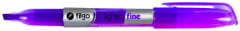 Destacador tipo lápiz lighter fine morado filgo