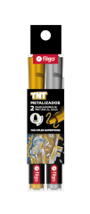 Set 2 marcadores acrílicos TNT 3.0 metal filgo