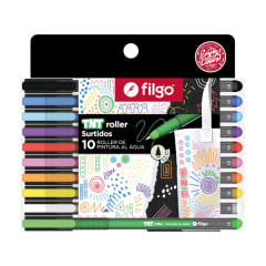 Set 10 roller TNT filgo colores tradicionales 1