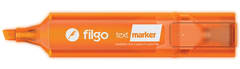 Destacador text marker naranjo filgo