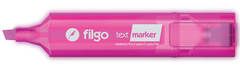 Destacador text marker rosado filgo