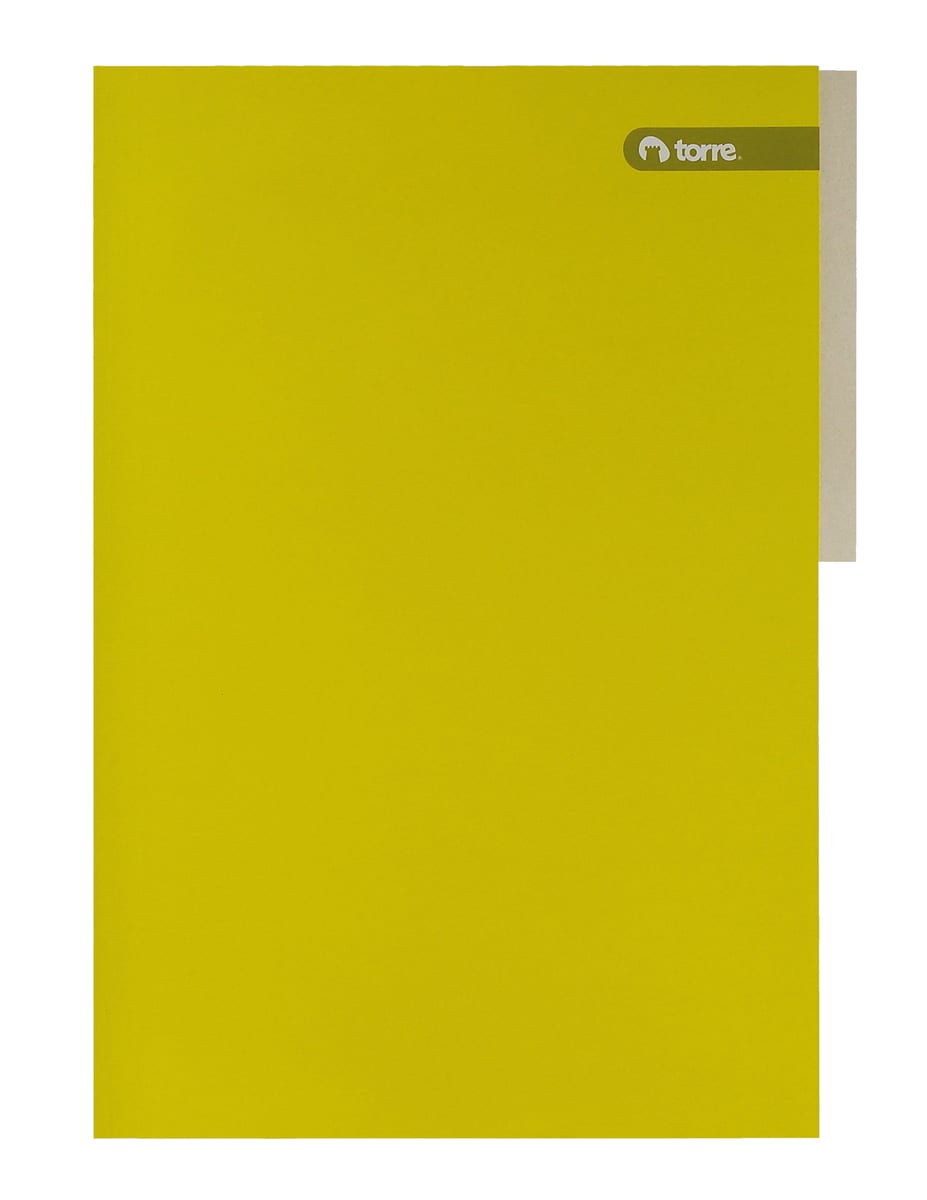 Carpeta pigmentada amarilla Torre1
