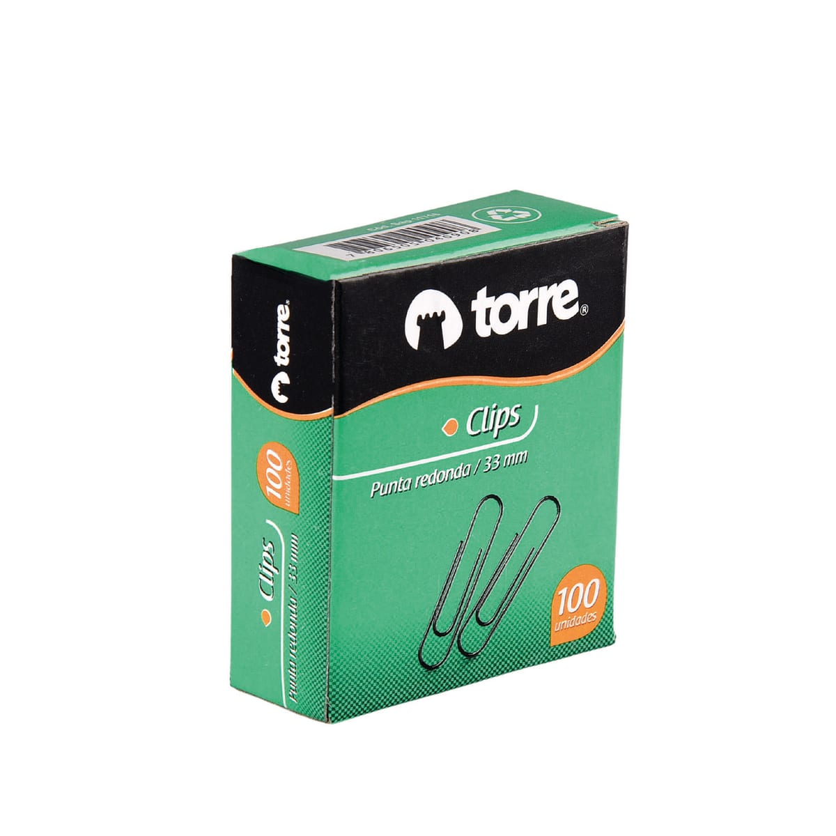 Clips punta redonda 33mm Torre1
