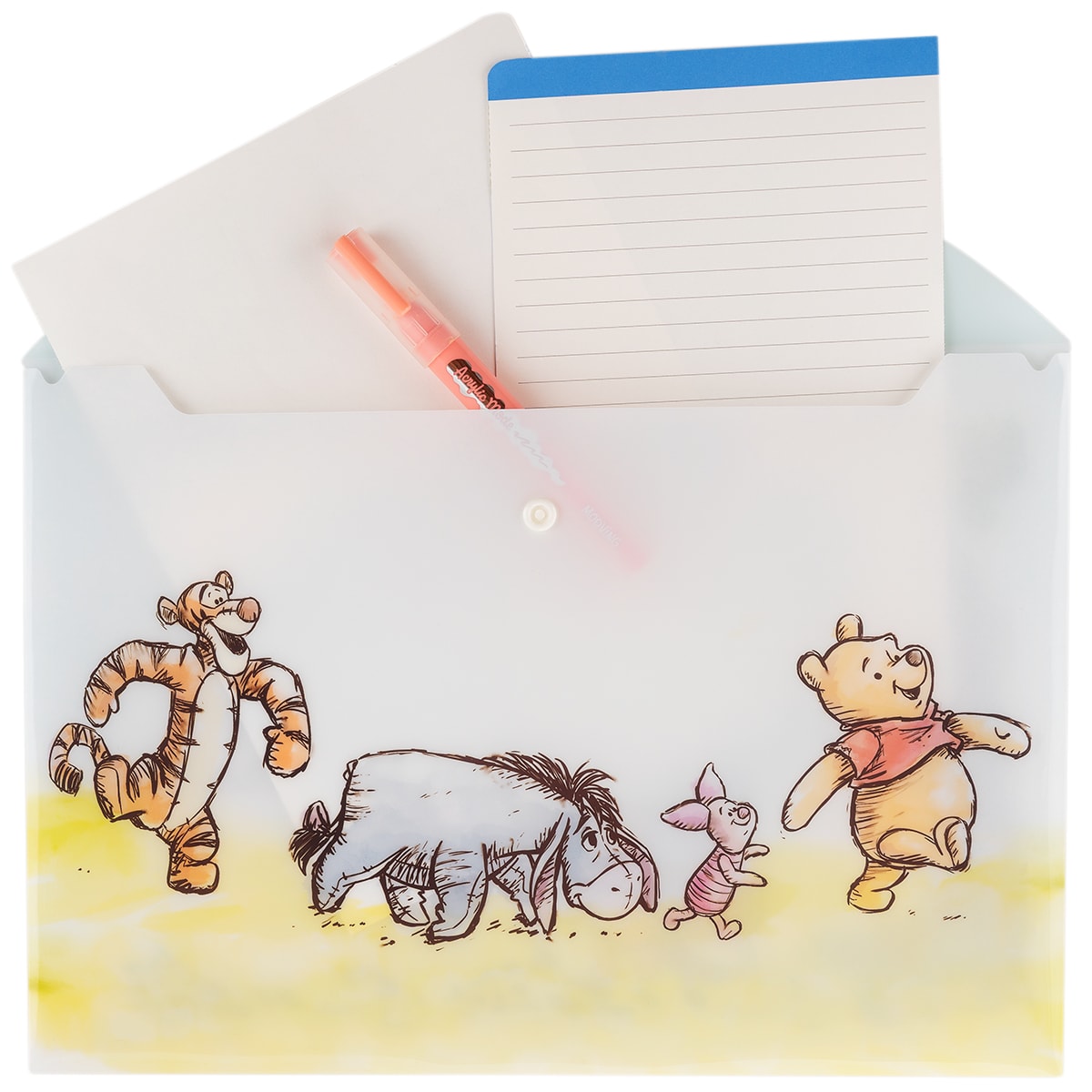 Sobre con boton A4 winnie the pooh mooving2