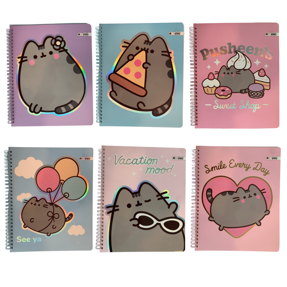 Cuad univ Pusheen 7mm 100 hjs Mooving1