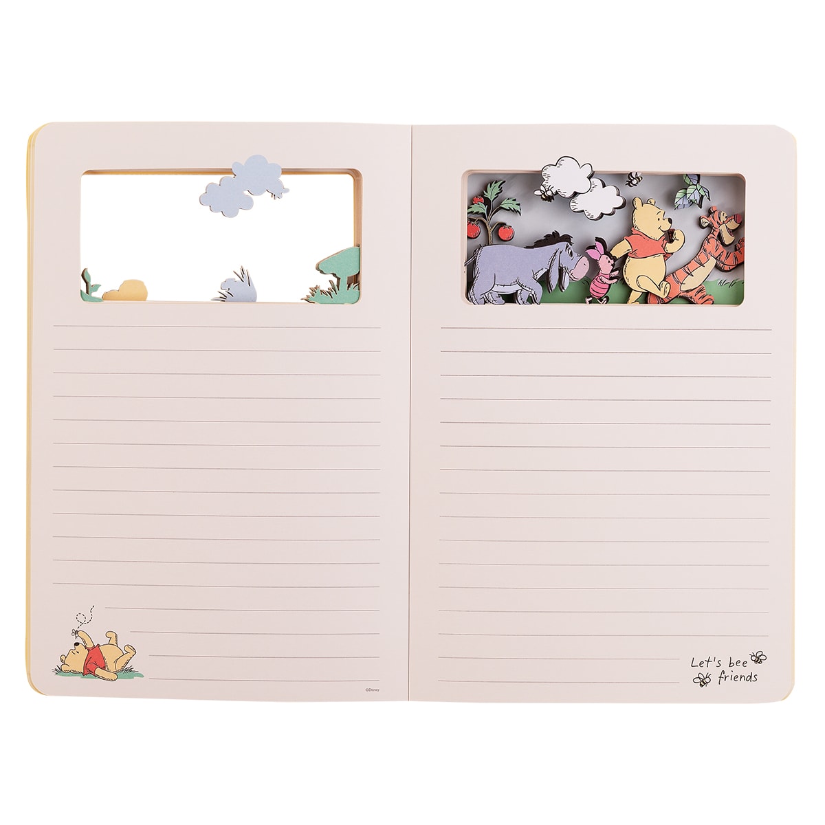 Libreta magic layers winnie the pooh mooving3