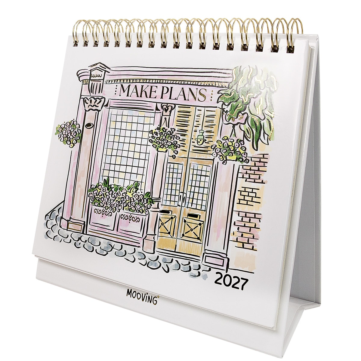 Calendario 2027 Travel escritorio Mooving1