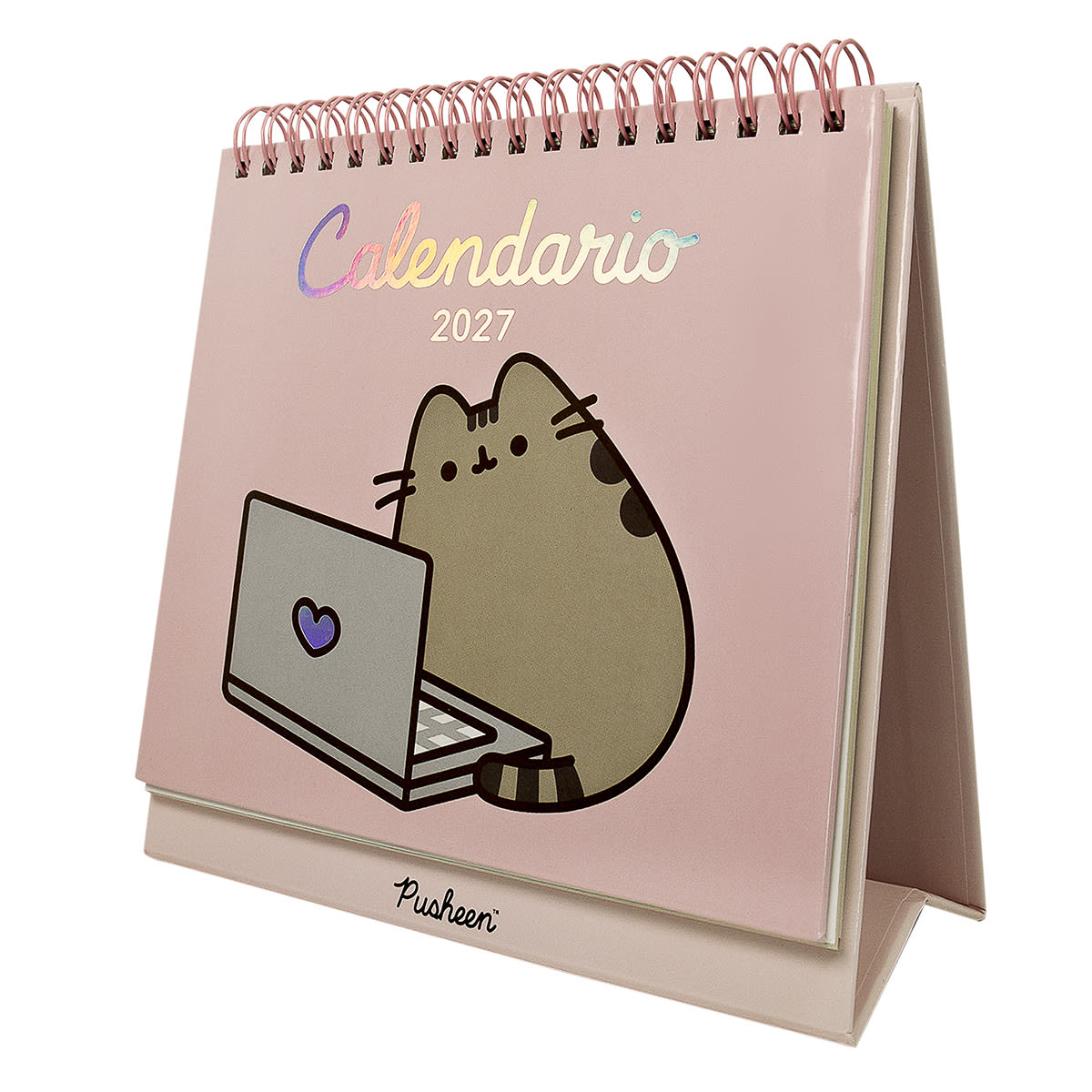Calendario 2027 Pusheen escritorio Mooving1