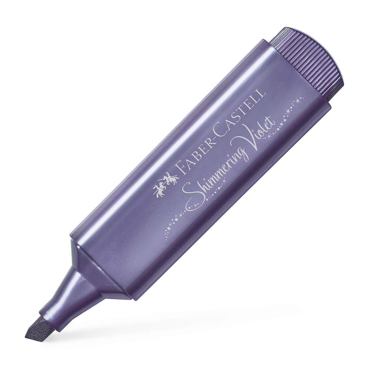Destacador textliner metallic violet Faber-Castell1
