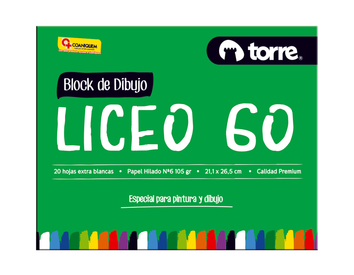 Block de dibujo Liceo Torre1