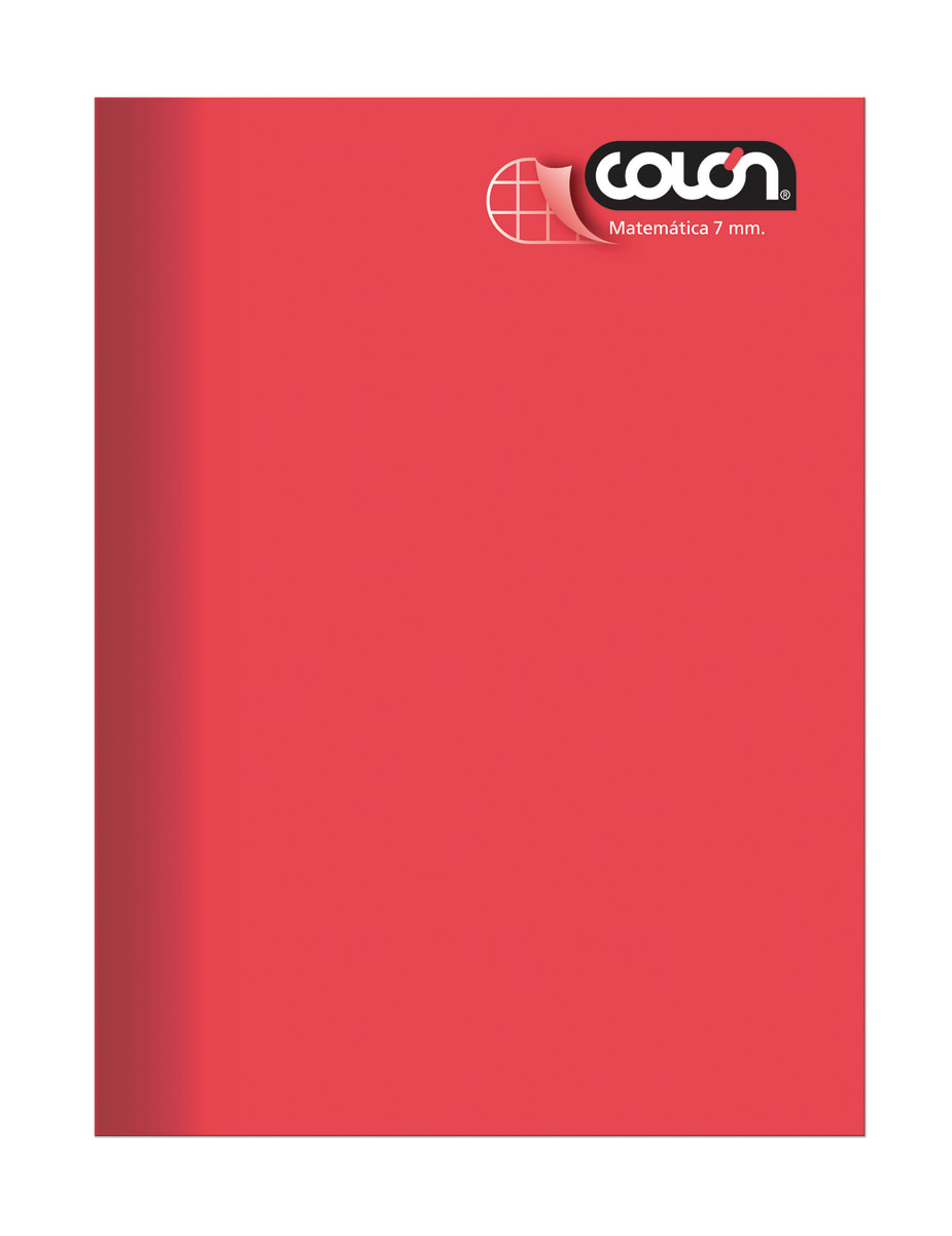 Cuaderno college liso 7mm 80 hjs Colon3