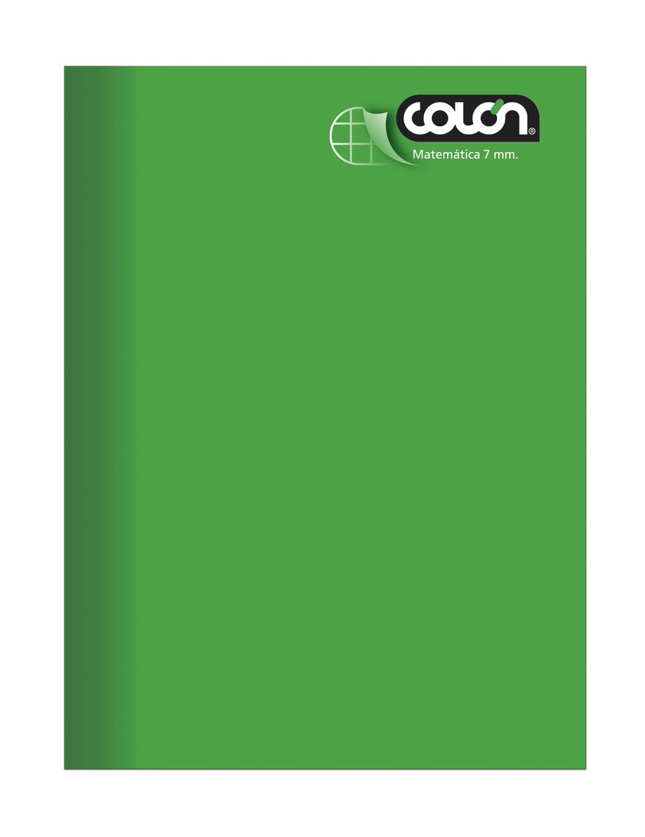 Cuaderno college liso 7mm 80 hjs Colon4