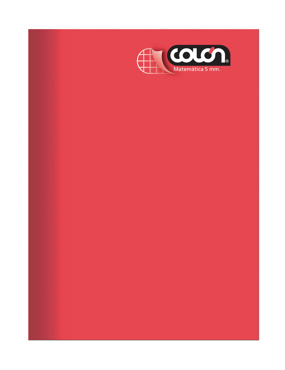 Cuaderno college liso 5mm 80 hjs Colon1