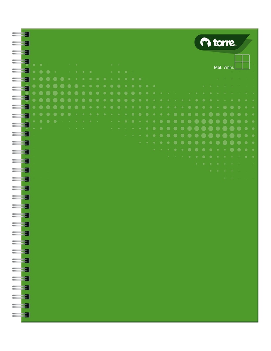 Cuaderno universitario liso 7mm 100 hjs Torre8