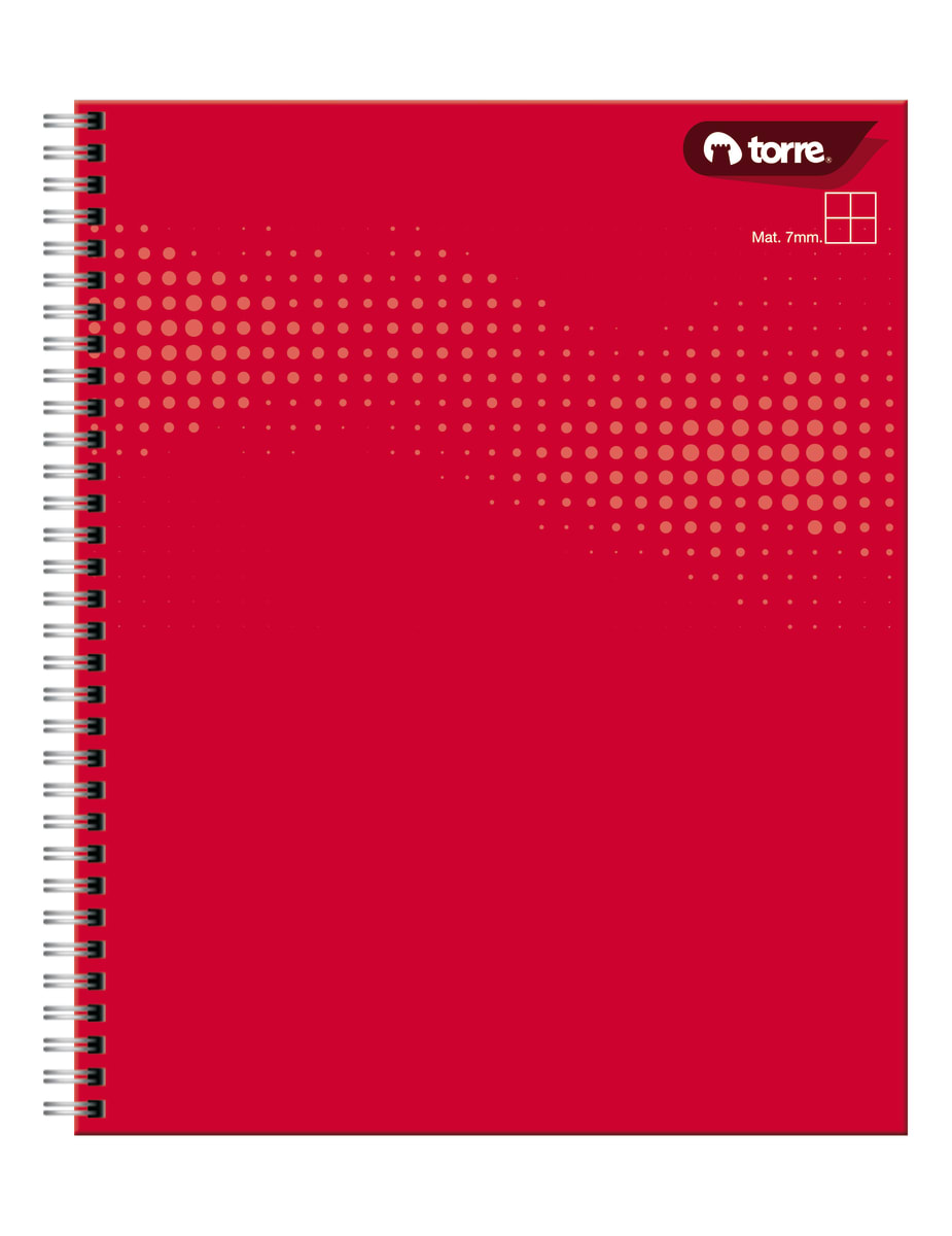 Cuaderno universitario liso 7mm 100 hjs Torre7