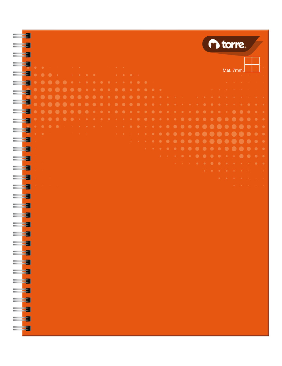 Cuaderno universitario liso 7mm 100 hjs Torre5