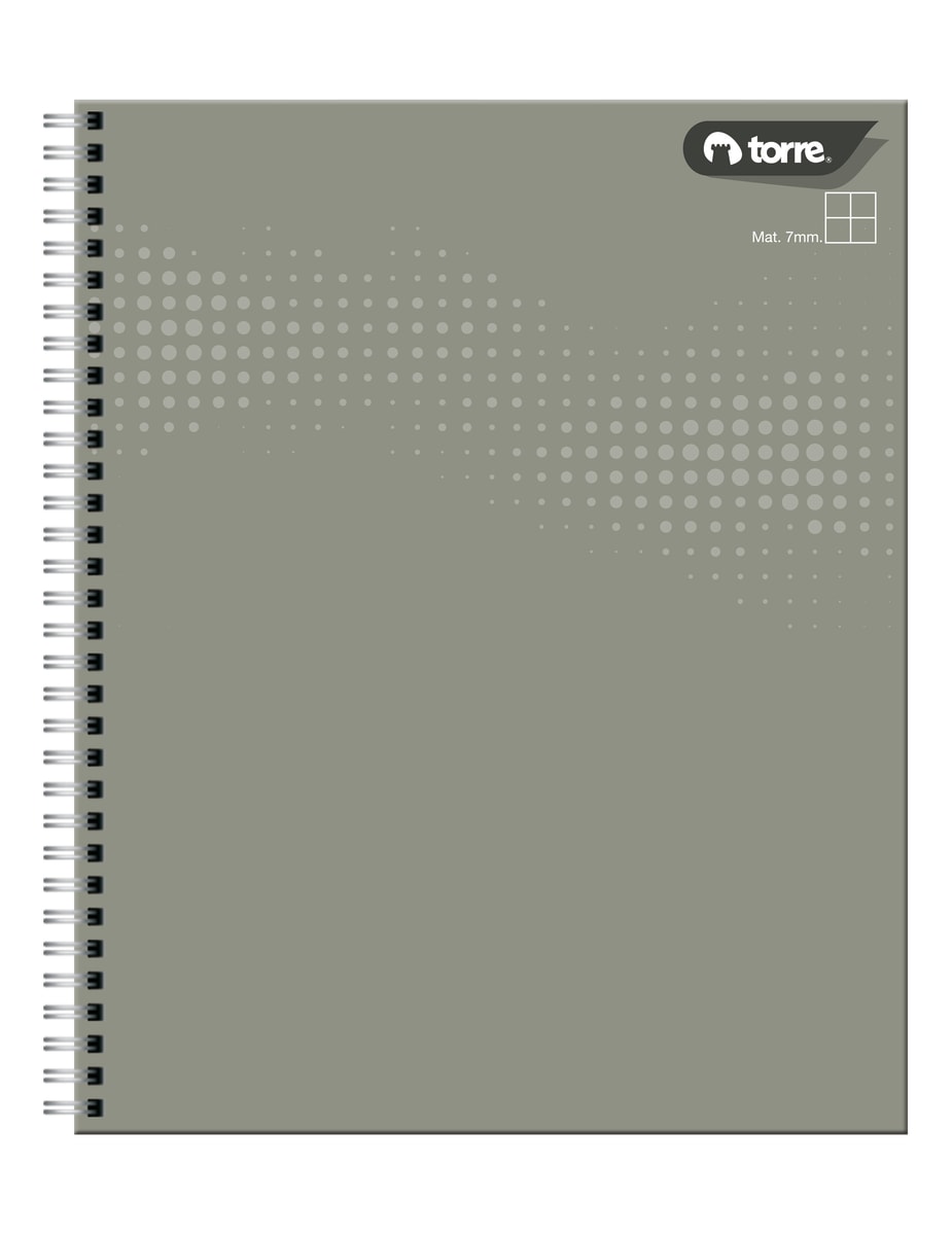 Cuaderno universitario liso 7mm 100 hjs Torre4