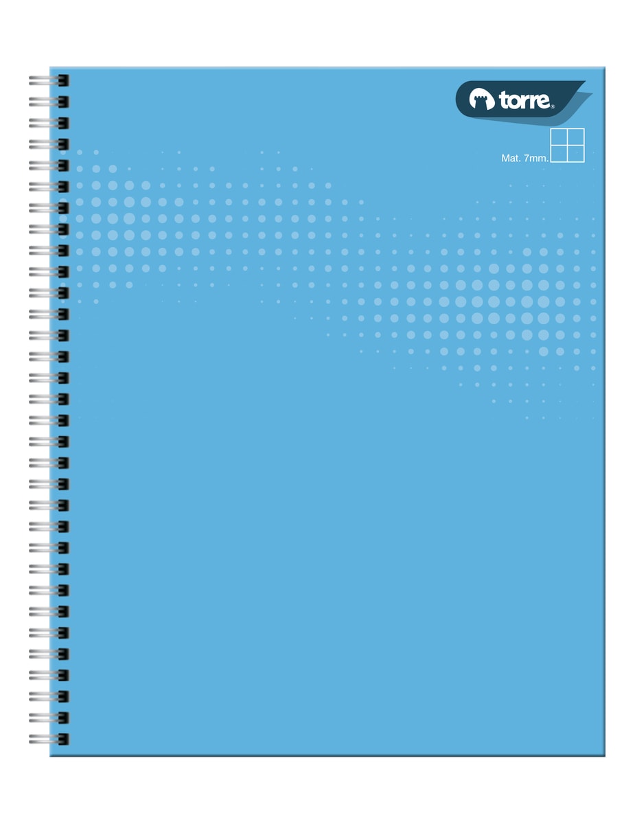 Cuaderno universitario liso 7mm 100 hjs Torre3