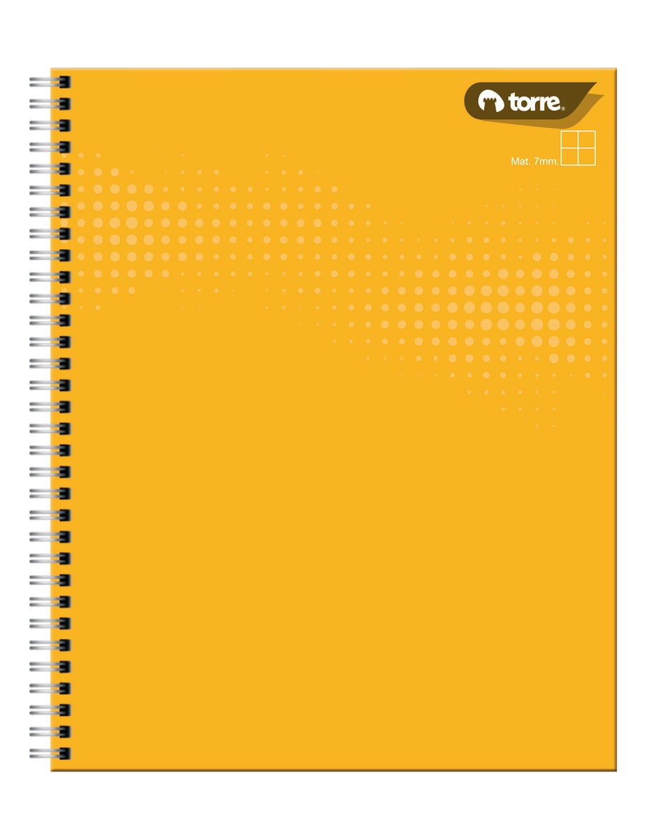 Cuaderno universitario liso 7mm 100 hjs Torre1
