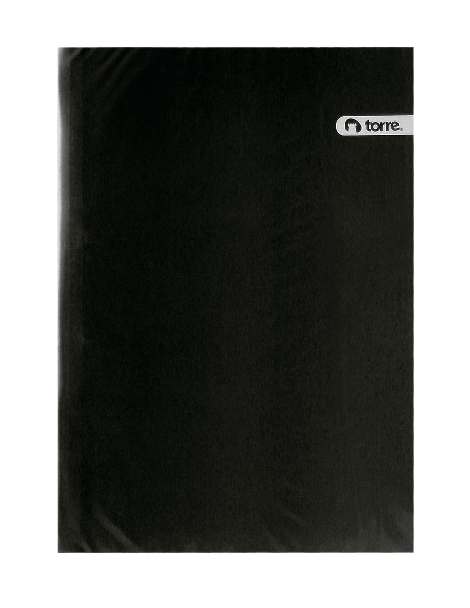 Carpeta plastificada con gusano negro Torre1