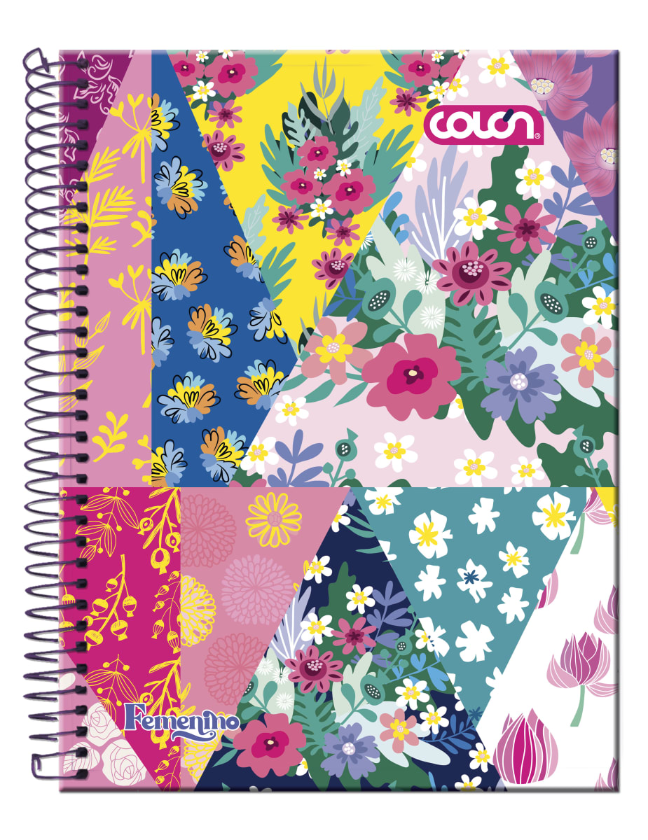 Cuaderno top Femenino 7mm 150 hjs Colon1