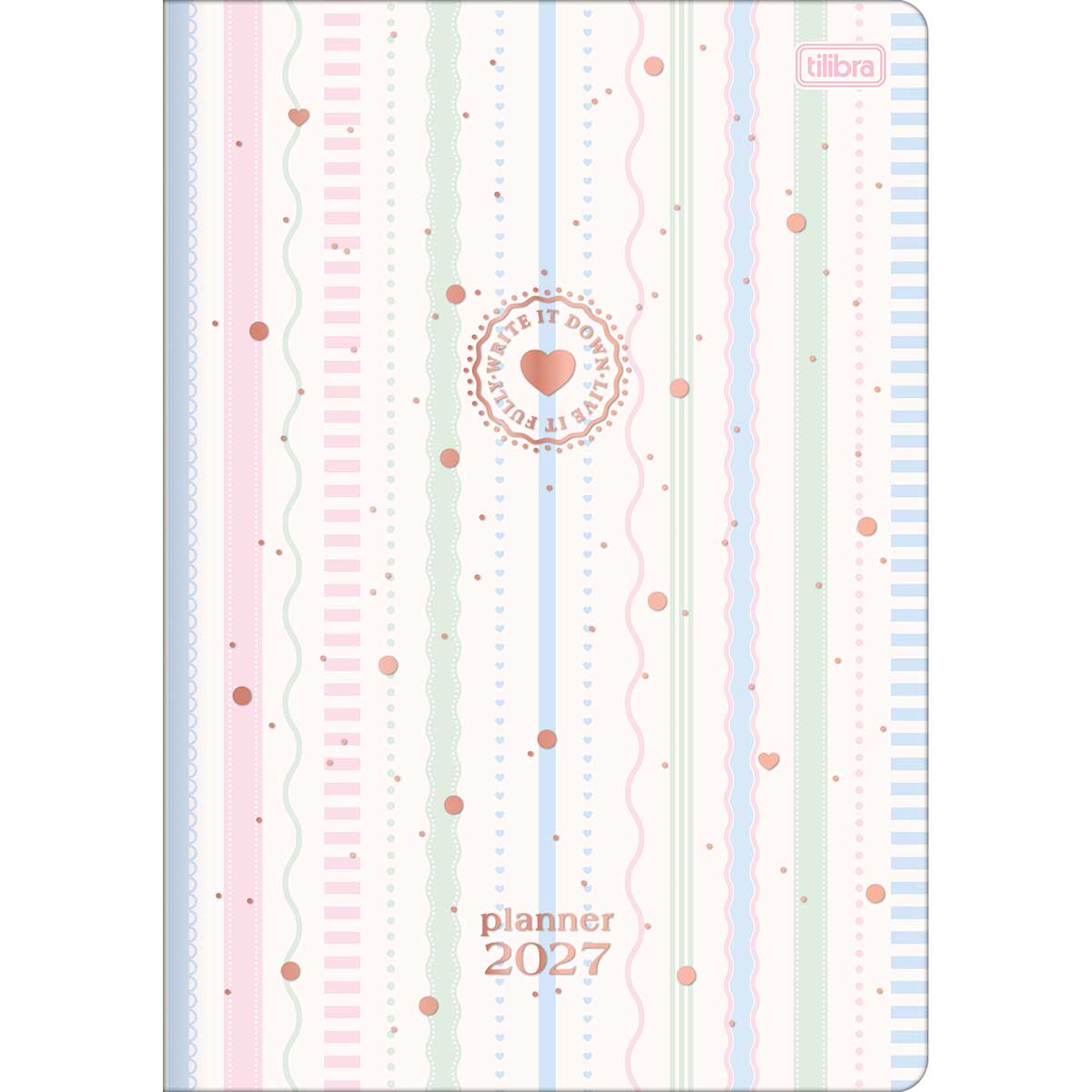 Planner 2027 corchete 20 hjs M7 Soho Tilibra1