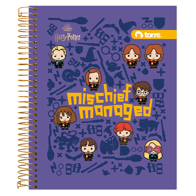 Cuaderno pocket Harry Potter Puntos 90 hjs Torre8