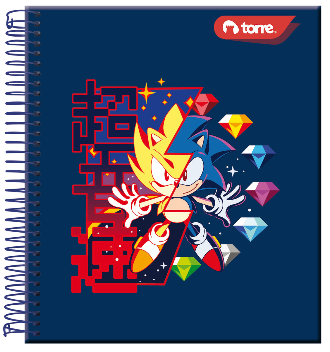 Cuaderno pocket Sonic 5mm 90 hjs Torre5
