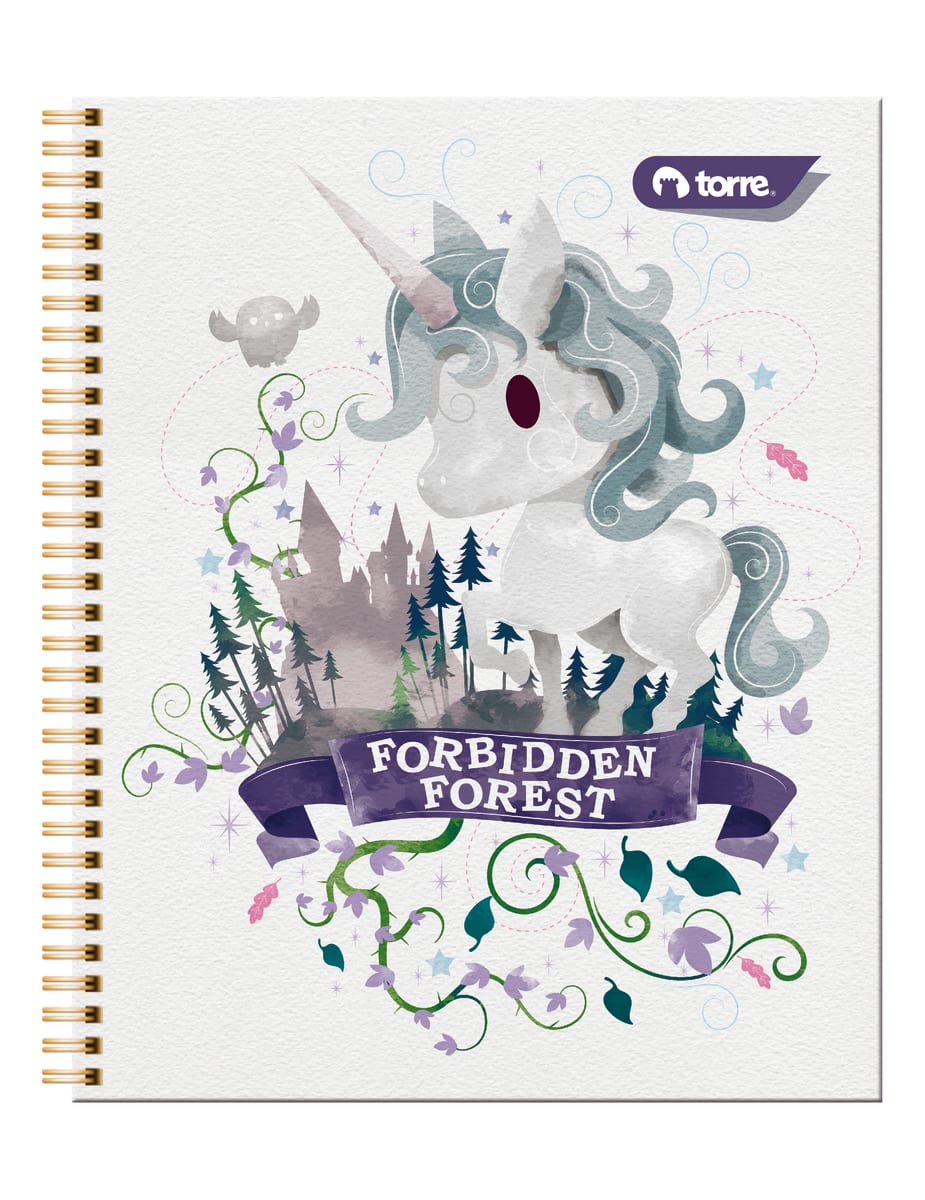 Cuaderno universitario Harry Potter 7mm 100 hjs Torre8